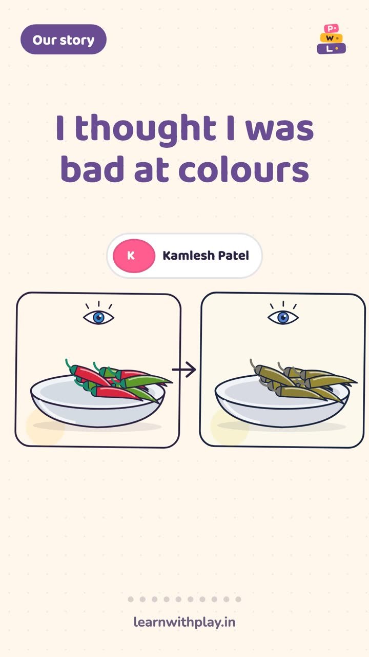 I thought I was bad at colours
